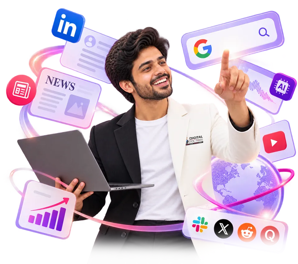 Enterprise Growth Campaign visual: Enterprise Visibility Across Decision Platforms